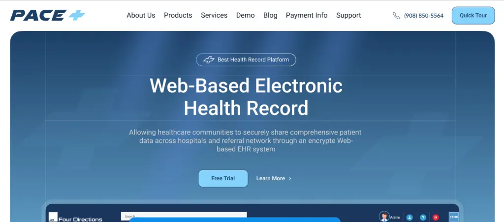 Pace+ ehr for mental health
