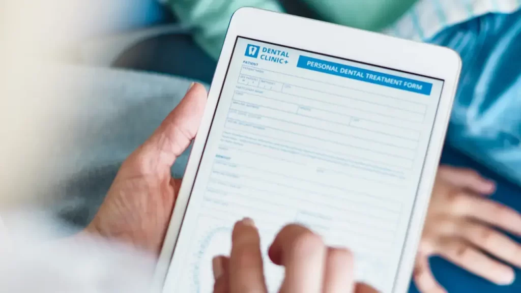 Personal treatment form