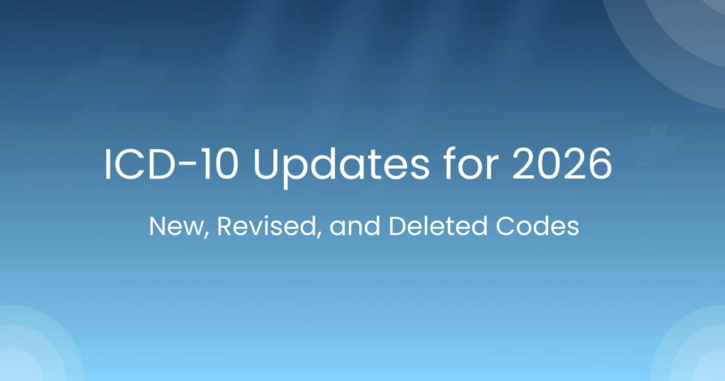 ICD-10 updates for 2026