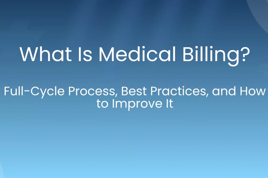 what is medical billing